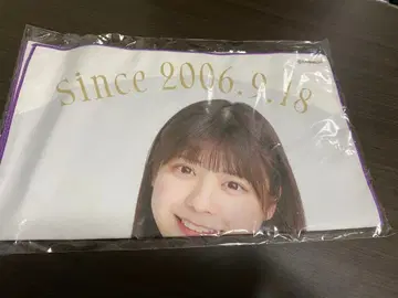 [ 미개봉 ] 노기자카46 토미사토 리나 2023년 생탄 굿즈 타월