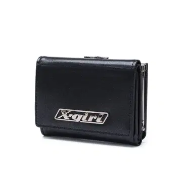 Xgirl 블랙 3단 폴더형 지갑