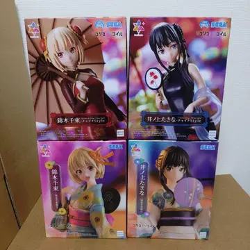 리코리스 리코일 Luminasta 피규어 4종 세트