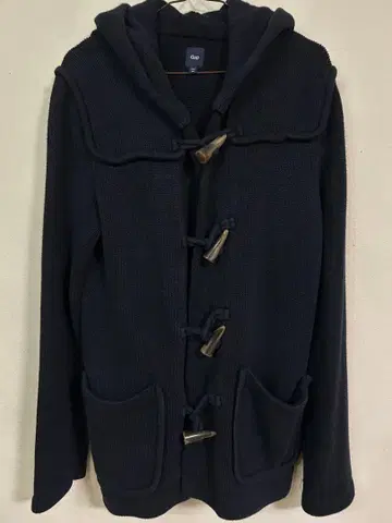 GAP 니트 더플 코트 네이비 XS