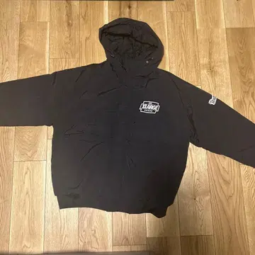 XLARGE 후드 부착 다운 자켓 L 사이즈 블랙