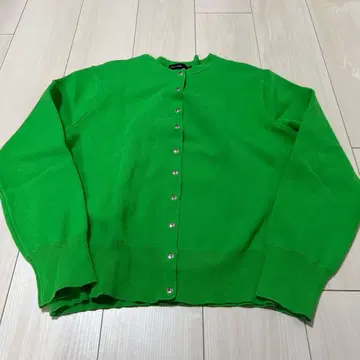 아즈노우아즈두바즈 가디건 라이트 그린 새상품급