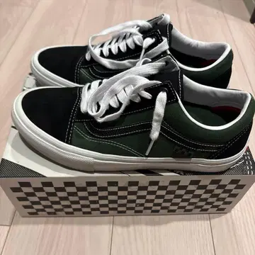 VANS 스니커즈 블랙/그린