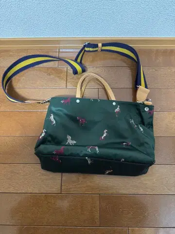 russet 말 패턴 숄더백