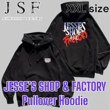 JSF JESSE'S SHOP & FACTORY 로고 후드티 XXL