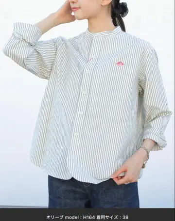 단톤 밴드 카라 셔츠 사이즈 38