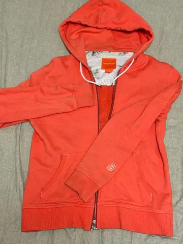 Tommy Bahama 살몬 핑크 후드티 M 사이즈