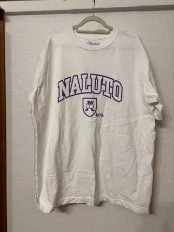 NALUTO 화이트 T셔츠