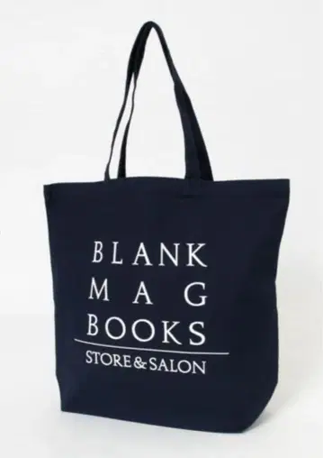 즉시 발송 blankmag 토트백 네이비 계열