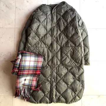 어반 리서치 도어스 라이트 다운 퀼트 코트 F 그린 정가 1.6만