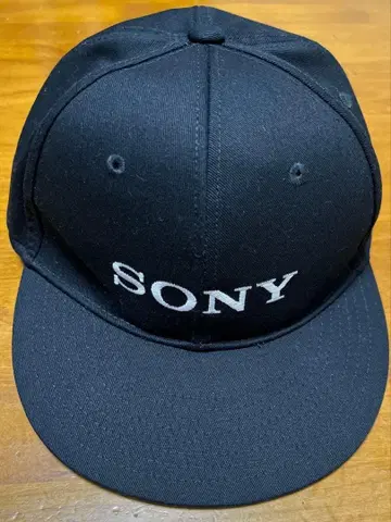 SONY 블랙 캡 기업 빈티지