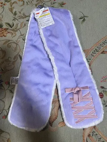 디즈니씨 판타지 스프링스 라푼젤 머플러 미사용 새상품