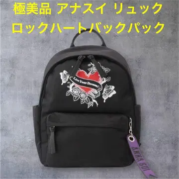 극미품 ANNA SUI 안나수이 락 하트 백팩 백팩