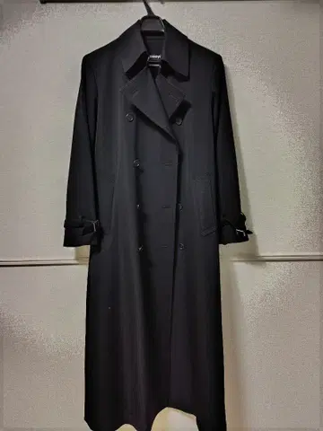 uenoya 블랙 롱 코트