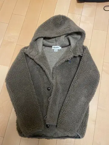 후드 부착 플리스 자켓