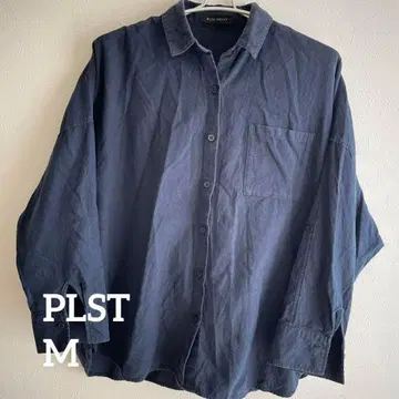 BLISS POINT 다크 블루 버튼업 셔츠 M