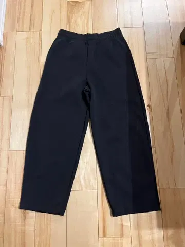 [ UNIQLO C ] 맨투맨 와이드 팬츠 / 표시 사이즈 M 블랙