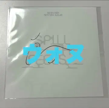 SEVENTEEN SPILLTHEFEELS US 직필 사인 원우
