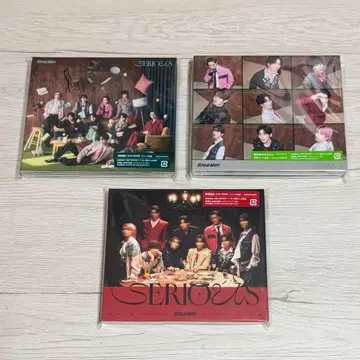 SnowMan 싱글 SERIOUS 3개 세트