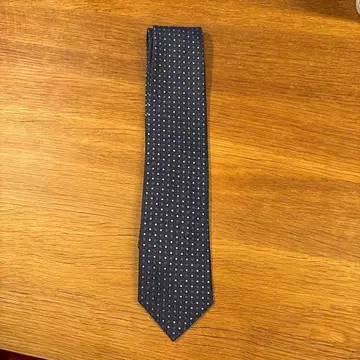 짐 톰슨 네이비 실크 넥타이