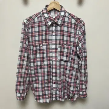 ENGINEERED GARMENTS 체크 무늬 긴팔 셔츠 XS