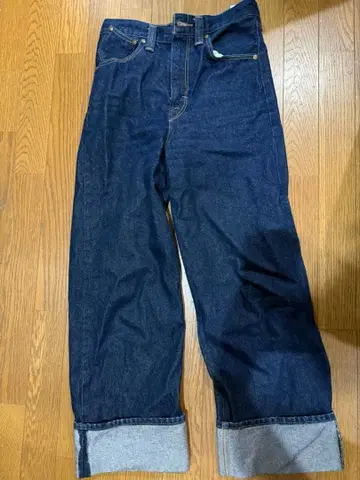 하이라이즈 데님 팬츠 26 리바이스 레드