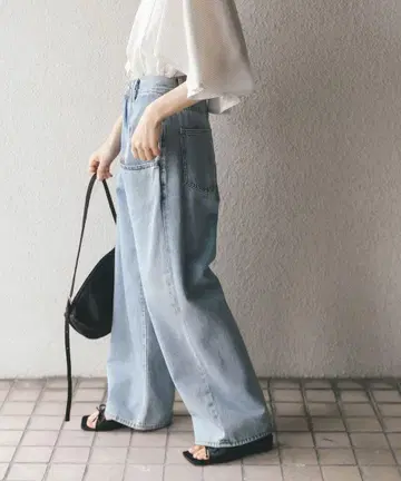 KBF BIG 포켓 디자인 데님 M 사이즈 38