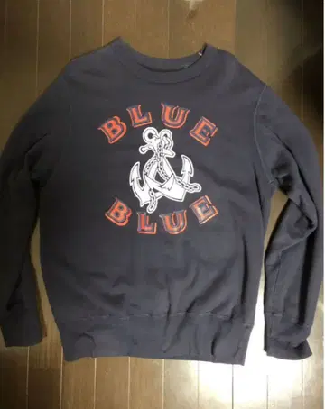 할리우드 런치마켓 BLUE BLUE 빈티지 맨투맨