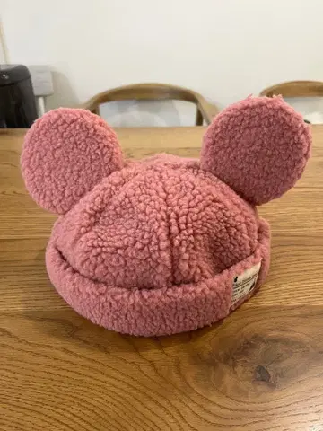 [ 새상품급 ] 도쿄 디즈니 리조트 보아캡 복슬복슬 모자 미키 모자