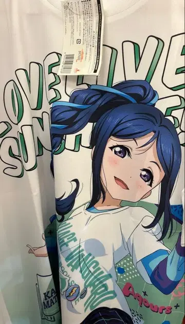 러브 라이브 선샤인 마츠우라 카난 그래픽 티셔츠 빌리지 뱅가드