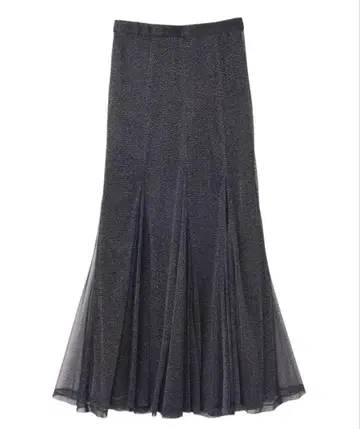 Aimeine 에메인 라메 새틴 레이어드 머메이드 스커트