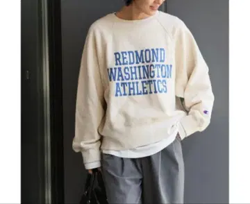 새상품급 저널 스탠다드 리룸 별주 챔피온 맨투맨 화이트