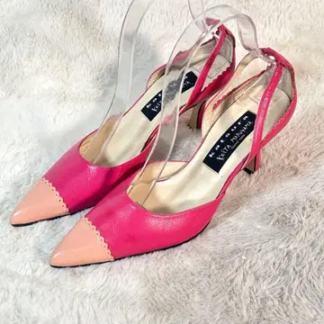 [ KEITA MARUYAMA ] 스틸레토 펌프스 스캘럽 컷