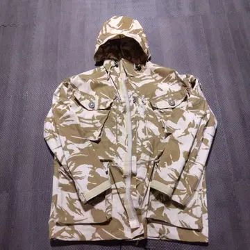 컴뱃 스모크 데저트 영국군 XL 남성용 밀리터리 자켓