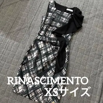 RINASCIMENTO XS 슬리브리스 원피스 블랙 드레스