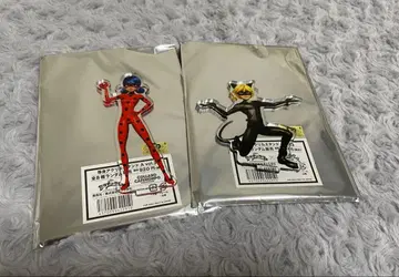 미라큘러스 레이디버그 & 샤노와르 아크릴 스탠드 레이디버그 샤노와르