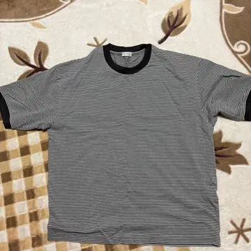 BEAUTY&YOUTH 스트라이프 반팔 셔츠