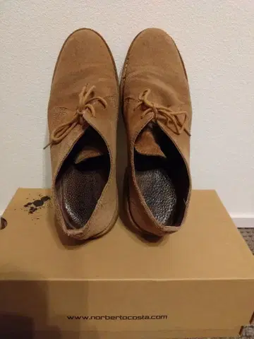 Norberto Costa 브라운 스웨이드 신발