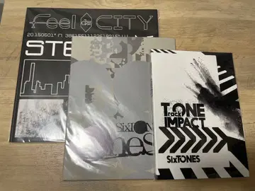 SixTONES 팜플렛 3종 세트