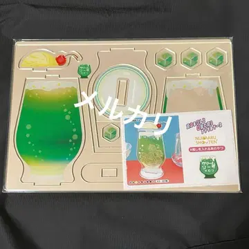 니지마루 상점 최애를 넣는 그것 아크릴 프레임 크림 소다 멜론 소다