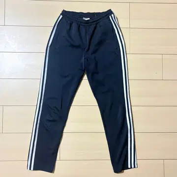 addidas 네이비 스트라이프 저지