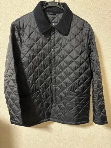 바버 LIDDESDALE / 리데일 퀼팅 블루종