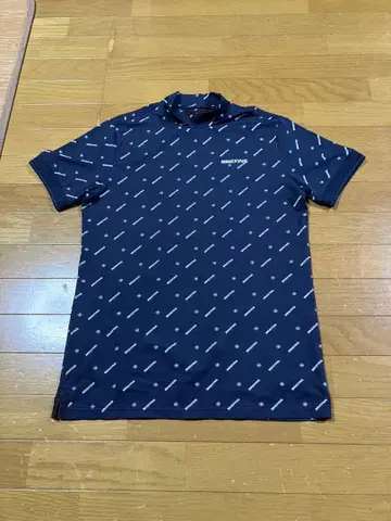 브리핑 BRIEFING 네이비 M 사이즈 모크넥 셔츠