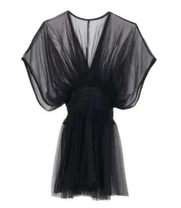 [ sahara ] Gather Tulle Top