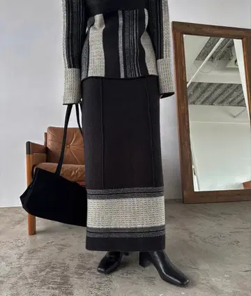 pencil weave placement jacquard knit SK