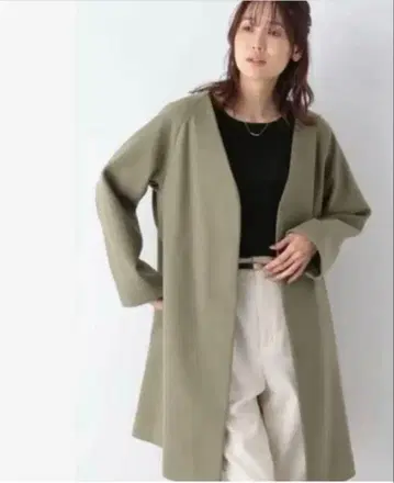 GLOBAL WORK 가벼운 스트레치 코트