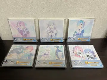 제일복권 리제로 졸음의 티 파티 E상 6종 세트