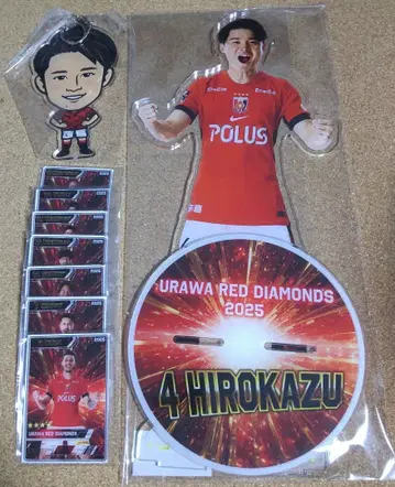 우라와 레즈 1000엔 복권 1등 1/5 아크릴 스탠드 이시하라 히로노리