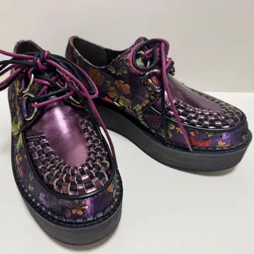 YOSUKE 요스케 러버 솔 일본풍 패턴 퍼플 콤비