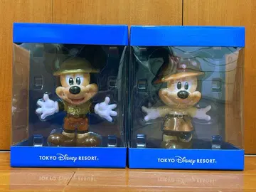 정글 카니발 미키 & 미니 피규어 야간 한정판 핀 배지